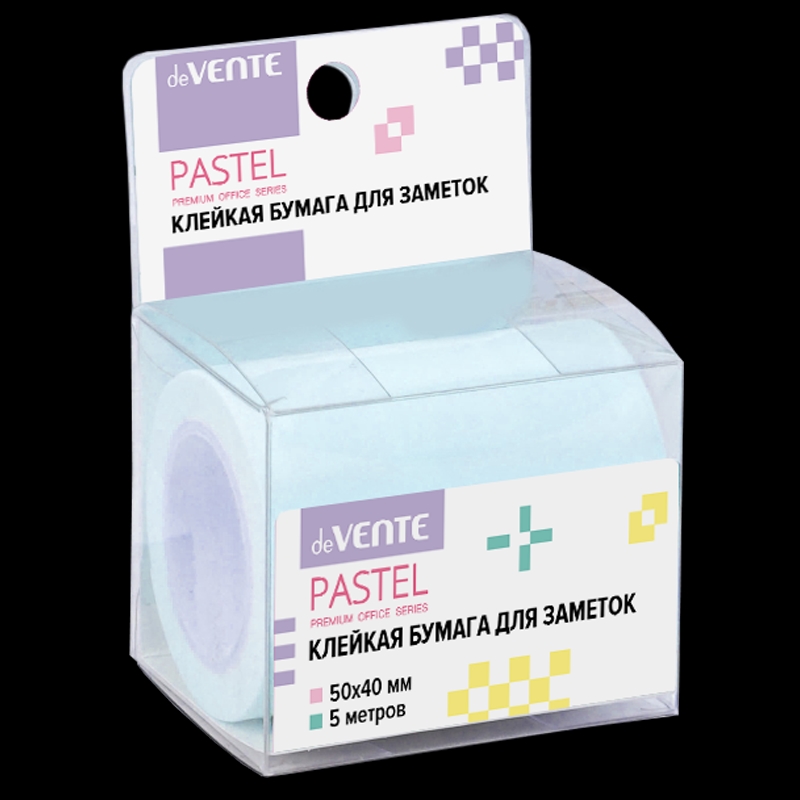 бумага д/зам.с липким краем devente "pastel" 50х40 гол. 5м в рулоне Бумага д/зам.с липким краем devente "pastel" 50х40 гол. 5м в рулоне
