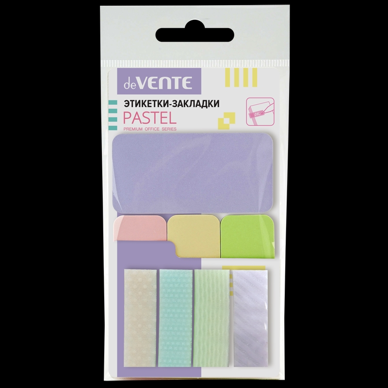 блок д/зам.с липким краем devente "pastel" пластик Блок д/зам.с липким краем devente "pastel" пластик