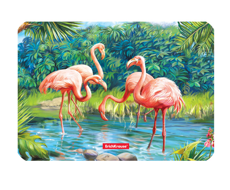 дощечка для пластилина "erich krause "flamingo" а4 Дощечка для пластилина "erich krause "flamingo" а4